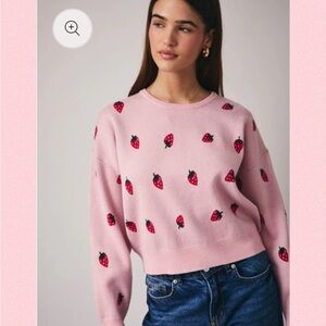 💖Sunday Edition Strawberry Sweater💖